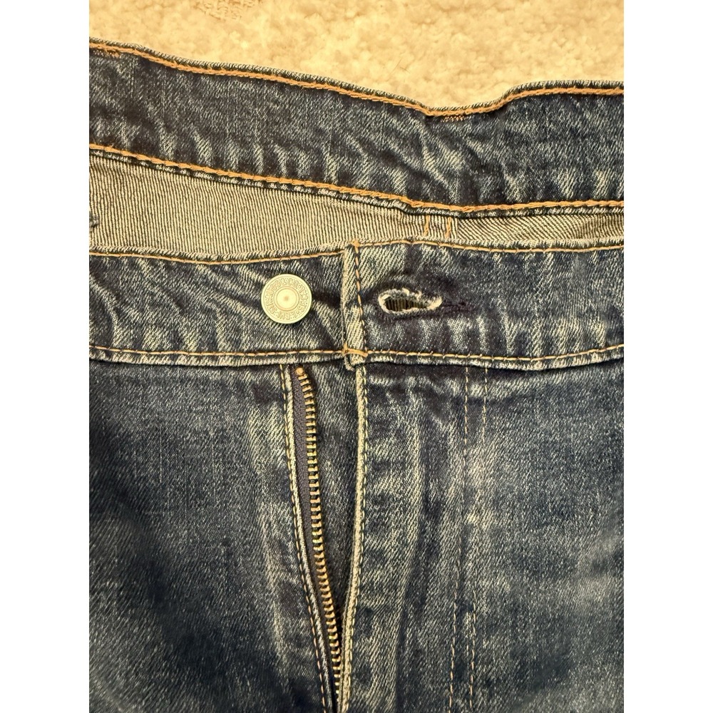 Levis 511 Jeans Slim Fit Medium Wash Denim Mens 38x30 Blue - Picture 7 of 7